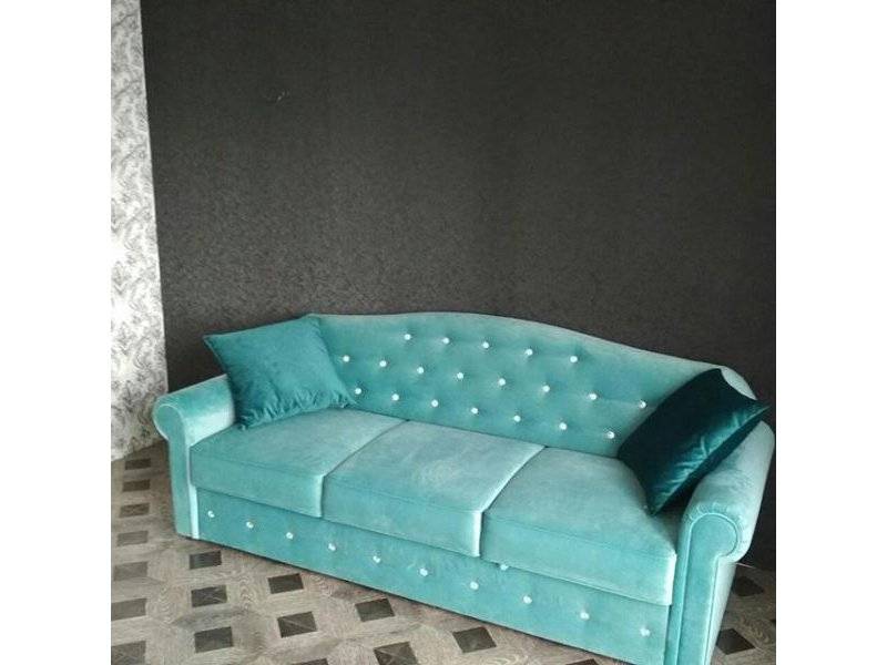 бирюзовый диван со стразами валенсия в Нижневартовске