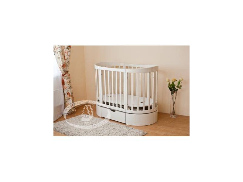 овальная кроватка паулина 4 в Нижневартовске