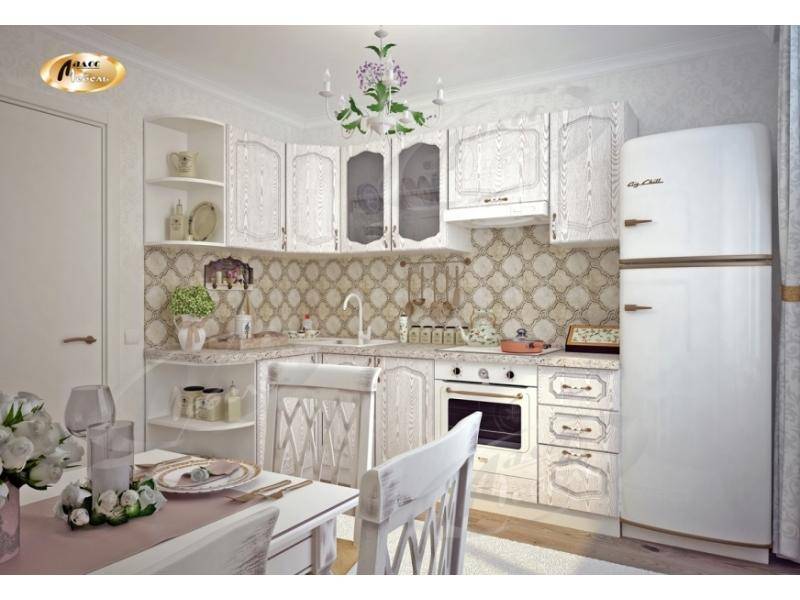 изящная угловая кухня леон-баден в Нижневартовске