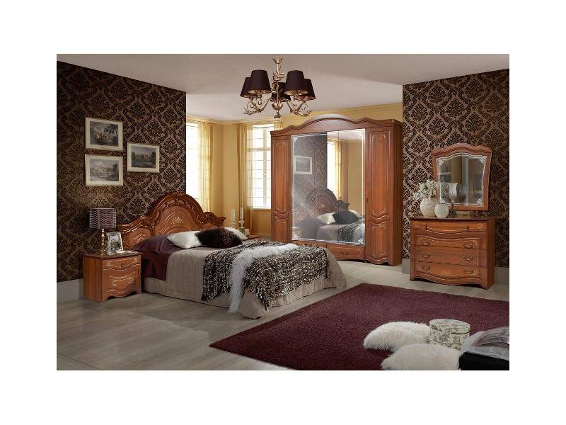 спальный гарнитур рим 5п орех в Нижневартовске