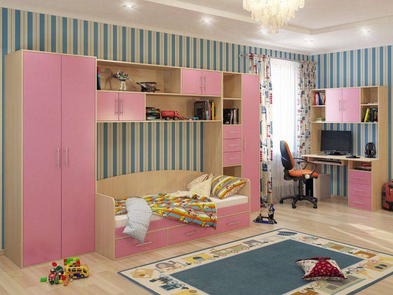 детская комната для девочки милана вариант 2 в Нижневартовске