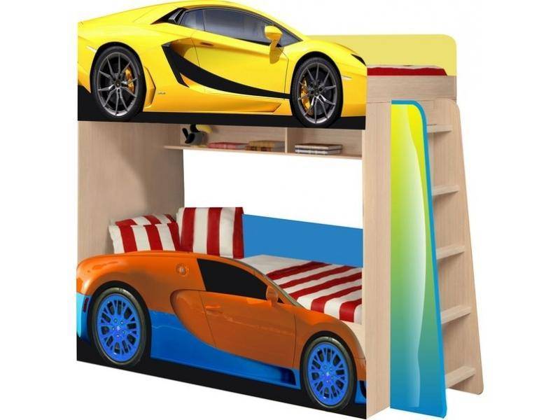 двухъярусная кровать ламборджини и бугати модель 4 в Нижневартовске
