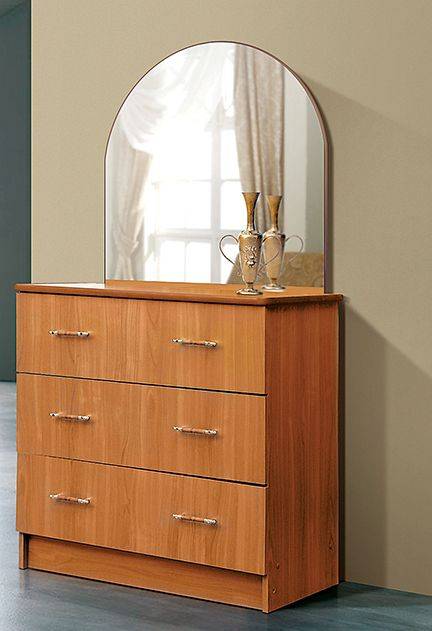 комод 3 ящика с зеркалом в Нижневартовске