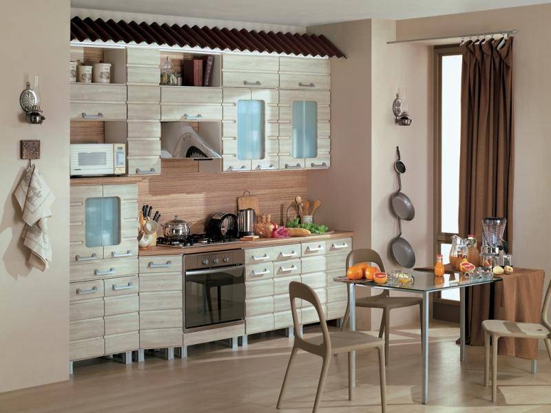 кухня прямая сайдинг в Нижневартовске