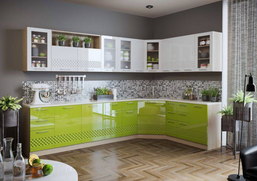 кухня угловая капля в Нижневартовске