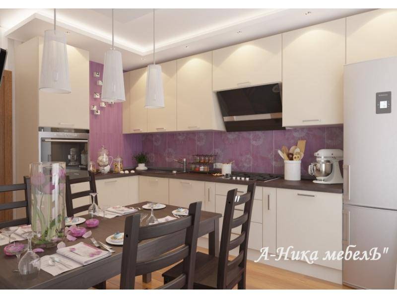 функциональная светлая кухня алевтина в Нижневартовске
