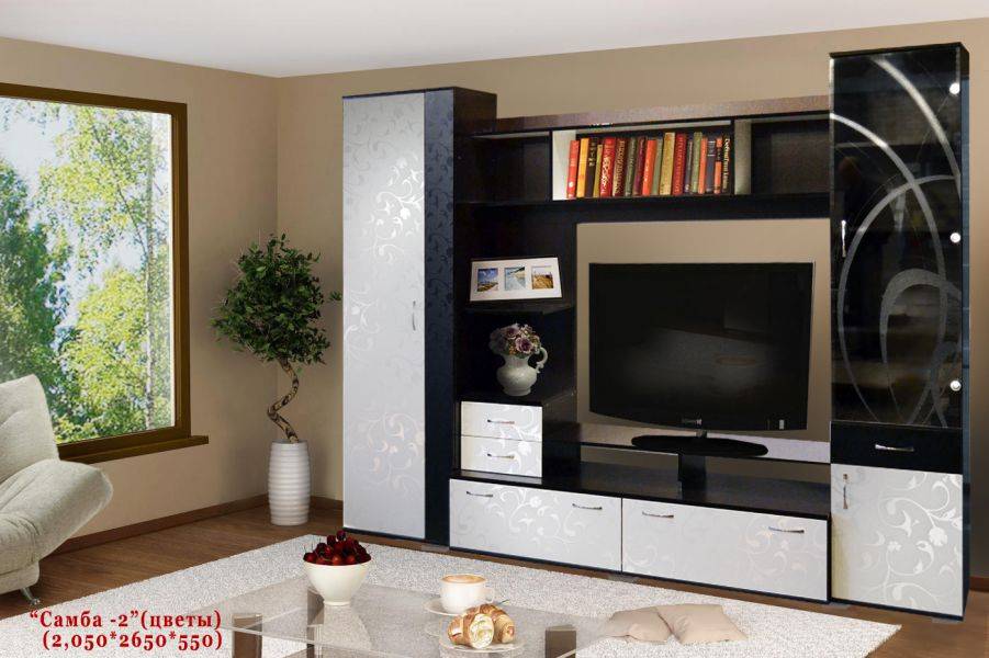 стенка в гостиную самба 2 цветы в Нижневартовске