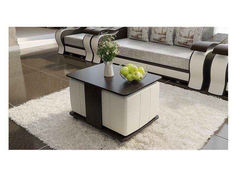 стол журнальный с пуфиками капри в Нижневартовске