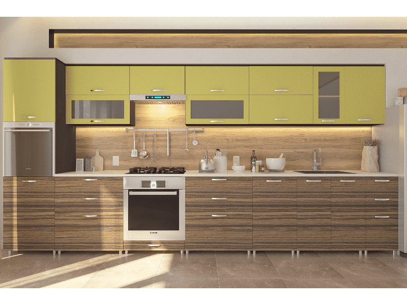 кухня прямая олива в Нижневартовске