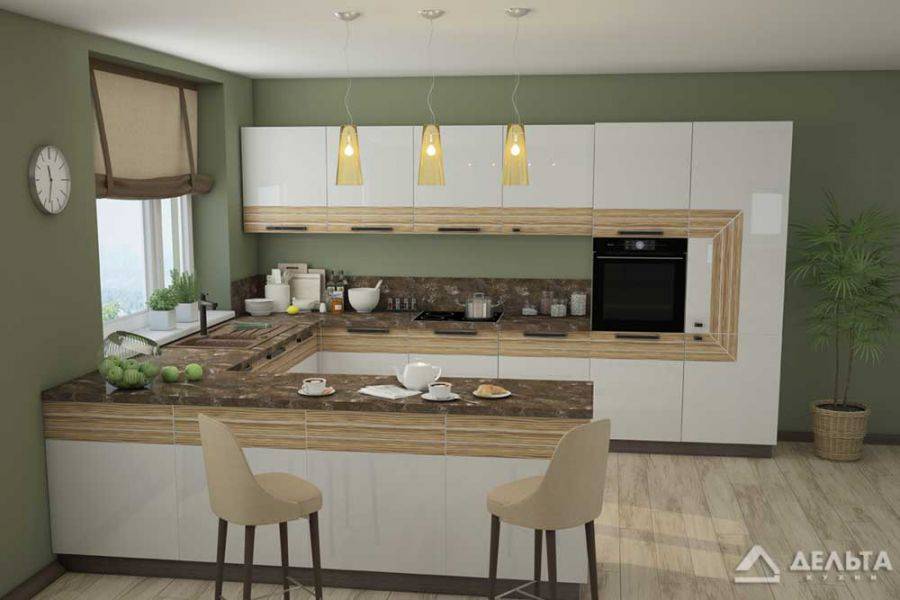 кухонный гарнитур барселона техно в Нижневартовске