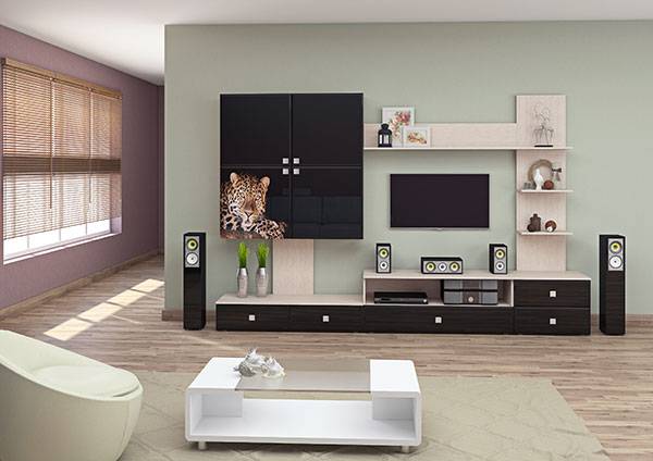 гостиная-1 леопард в Нижневартовске