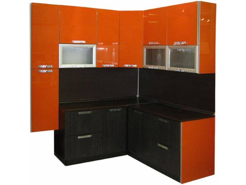 кухня угловая оранж венге в Нижневартовске