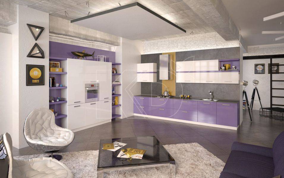 кухня ричард для квартиры-студии в Нижневартовске