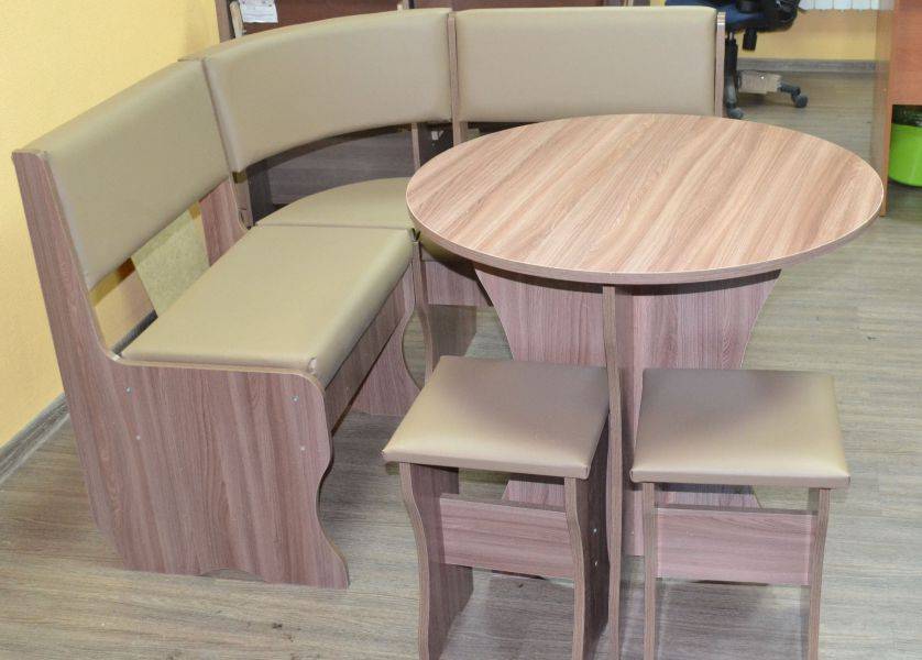 кухонный уголок лотос, ясень шимо темный, к/з купучино в Нижневартовске