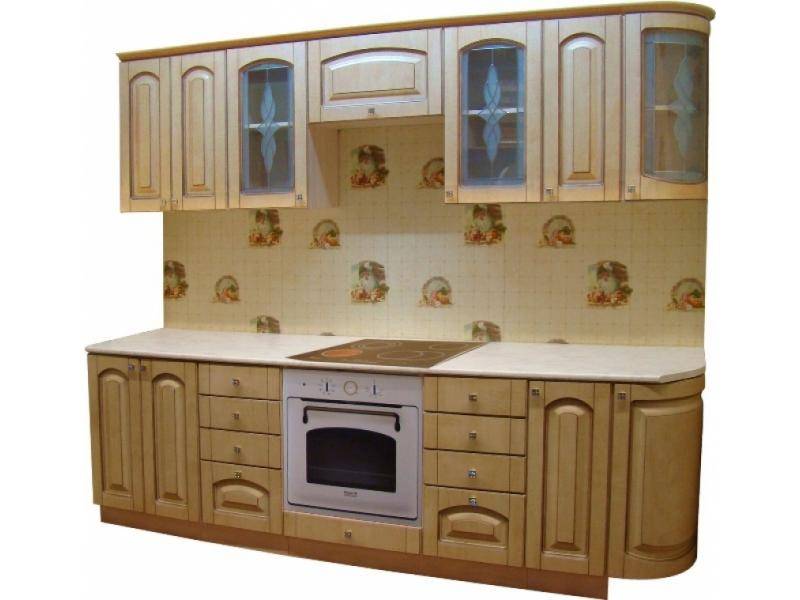 кухня прямая патина беленый дуб в Нижневартовске