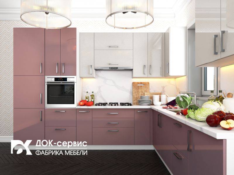 угловая кухня пластик в Нижневартовске