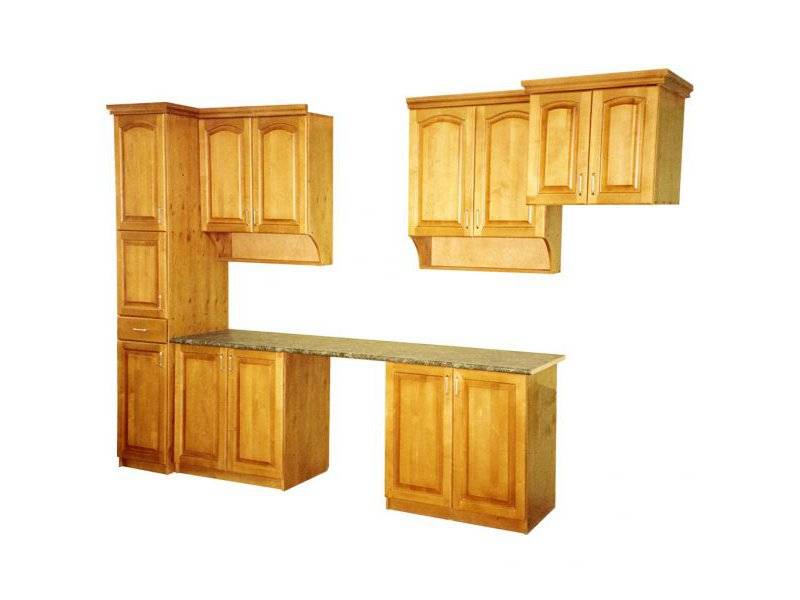 прямой деревянный кухонный гарнитур в Нижневартовске