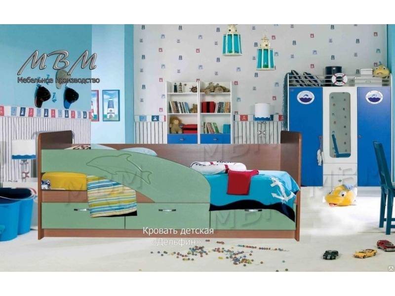 кровать-софа детская дельфин 1900 в Нижневартовске