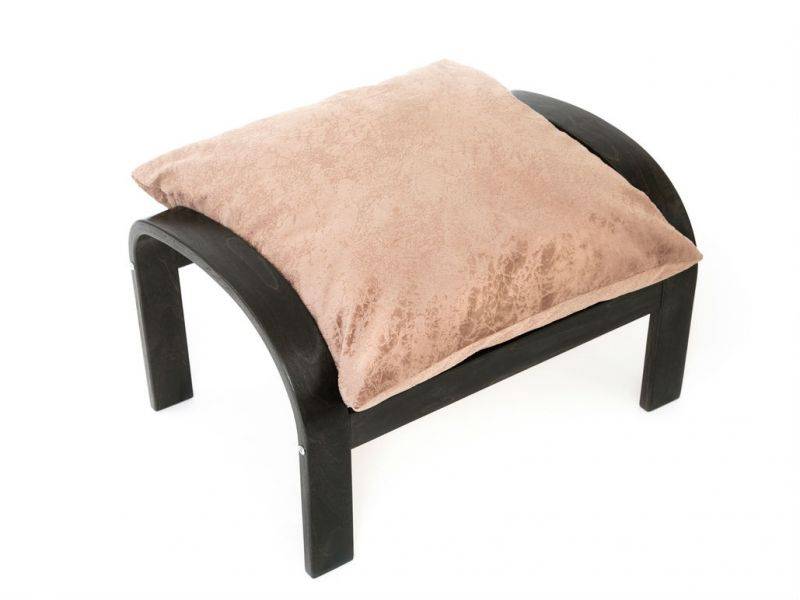 пуф онега ткань капучино, каркас венге в Нижневартовске