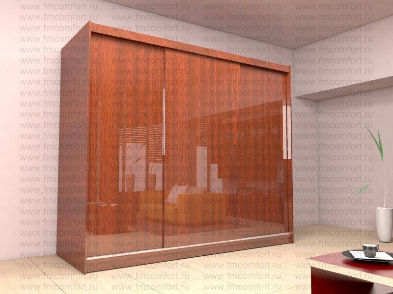 глянцевый шкаф-купе 2 створки в Нижневартовске