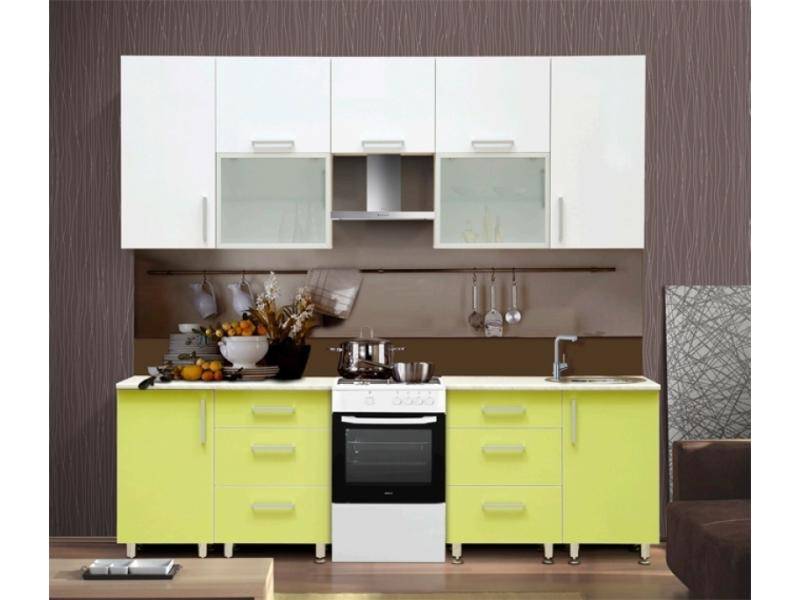 кухонный гарнитур прямой оливия в Нижневартовске