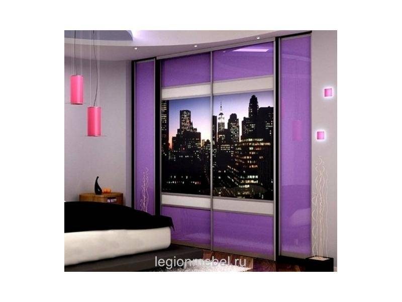 фиолетовый шкаф-купе в Нижневартовске