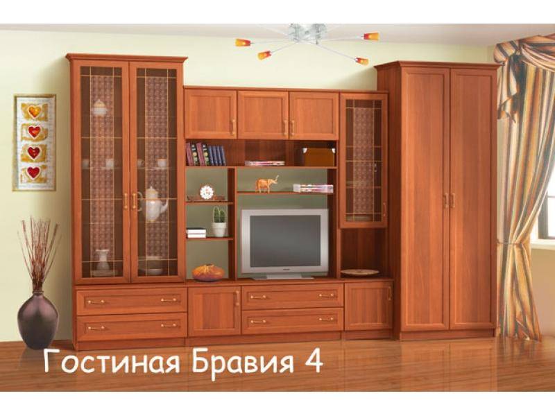 гостиная стенка бравия 4 в Нижневартовске