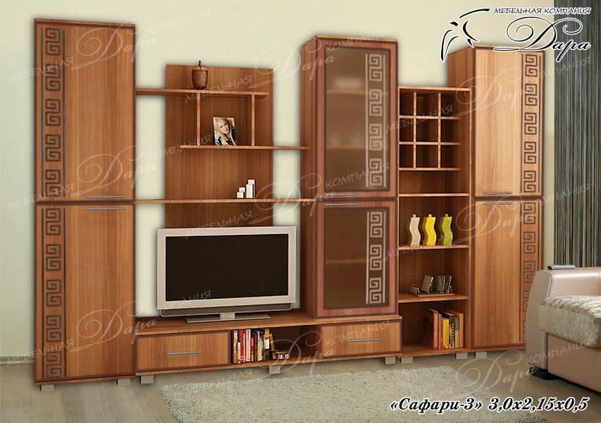 стенка в гостиную сафари-3 в Нижневартовске