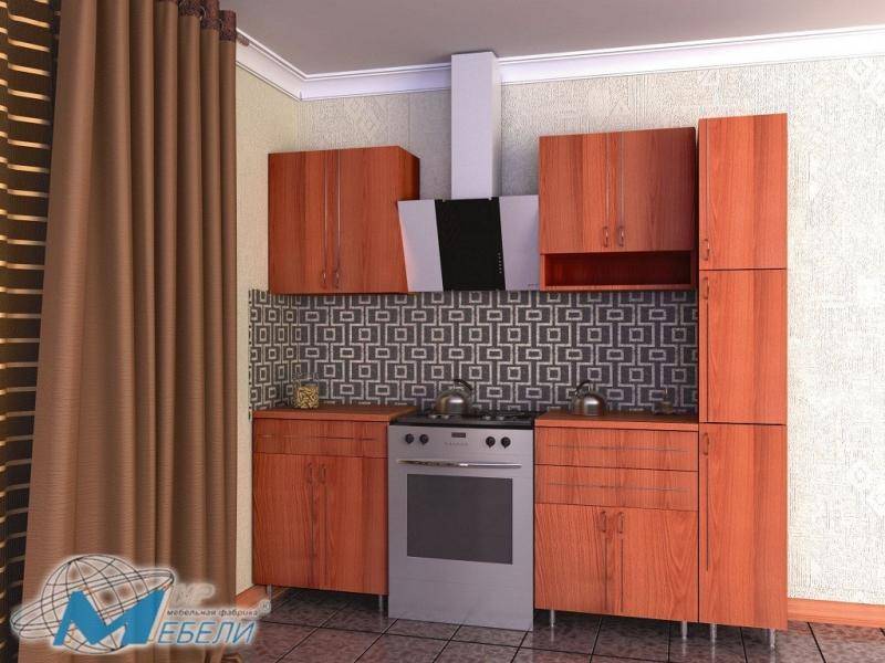 кухня прямая «уют 2» лдсп в Нижневартовске