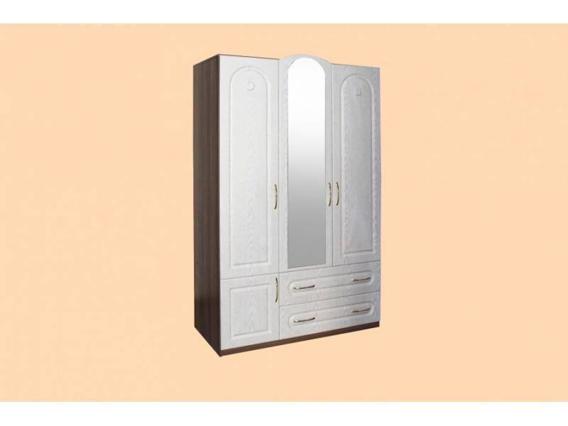 шкаф эконом 3-х дверный фасад мдф в Нижневартовске