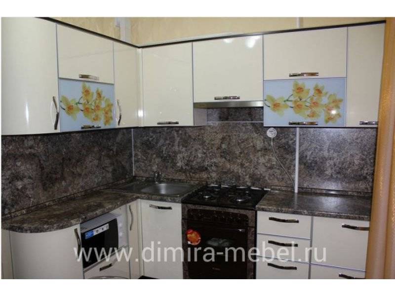 угловая кухня пластик в Нижневартовске