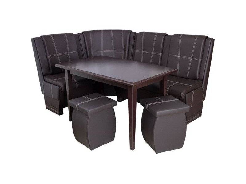 черный кухонный уголок монако в Нижневартовске