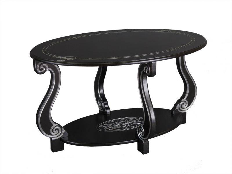 стол журнальный овация (м) венге/серебро в Нижневартовске