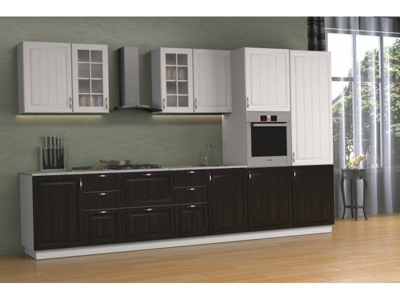 кухня бейлис венге премиум- белое дерево в Нижневартовске