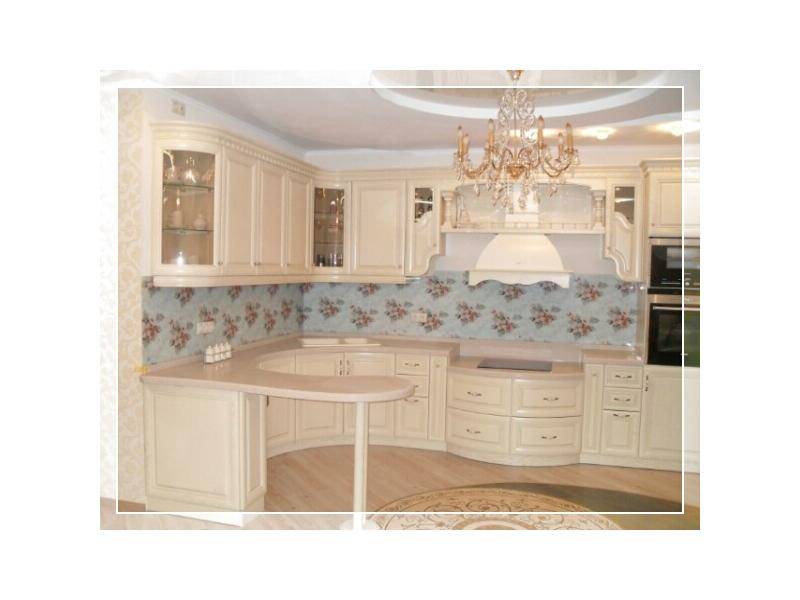 п-образная мебель для кухни в Нижневартовске