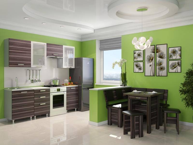 кухня прямая азалия комплектация 1 в Нижневартовске