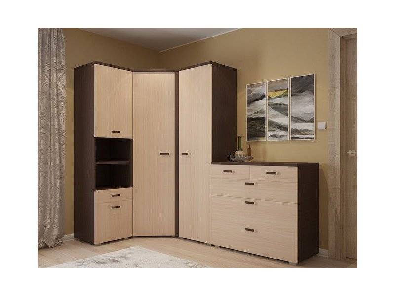 модульная стенка хилтон с угловым шкафом в Нижневартовске