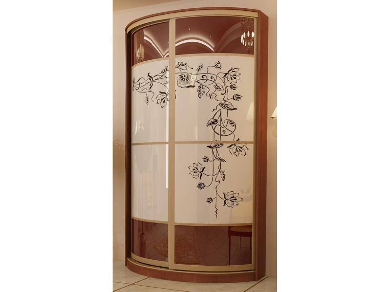 шкаф-купе радиусный 2-8 в Нижневартовске