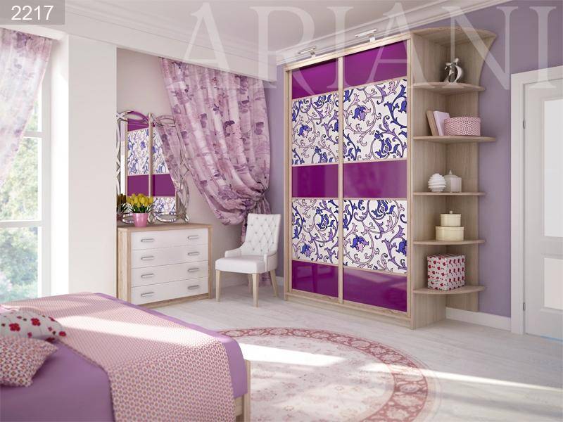 шкаф-купе с витражом ди сопра в Нижневартовске