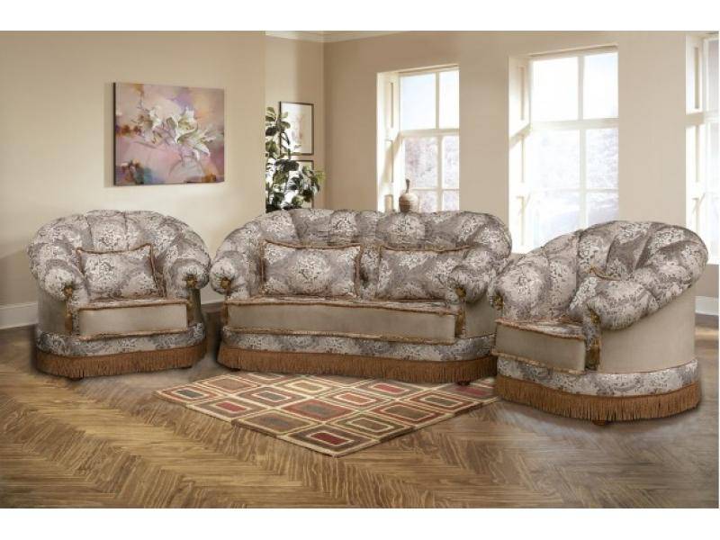 диван прямой ника (бахрома) в Нижневартовске