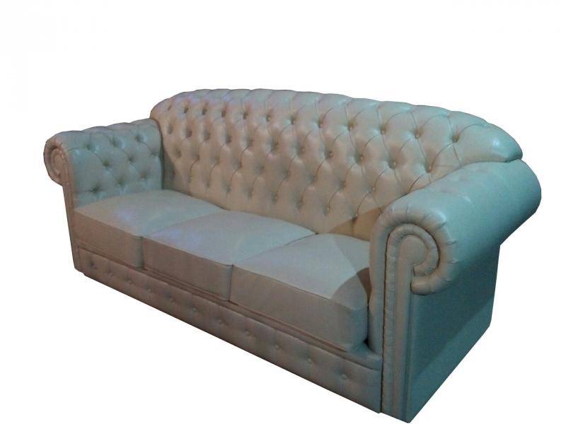 белый диван в каретной стяжке в Нижневартовске