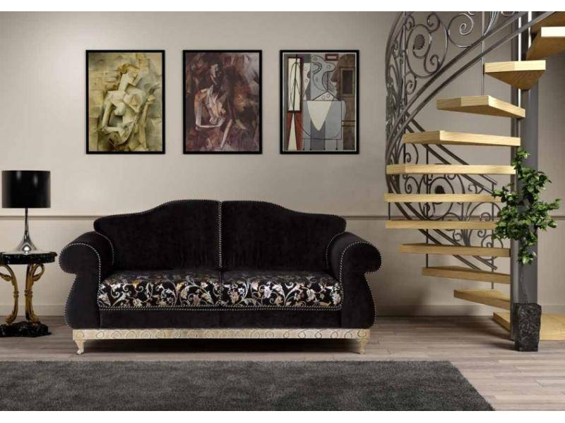 черный диван fantasia в Нижневартовске