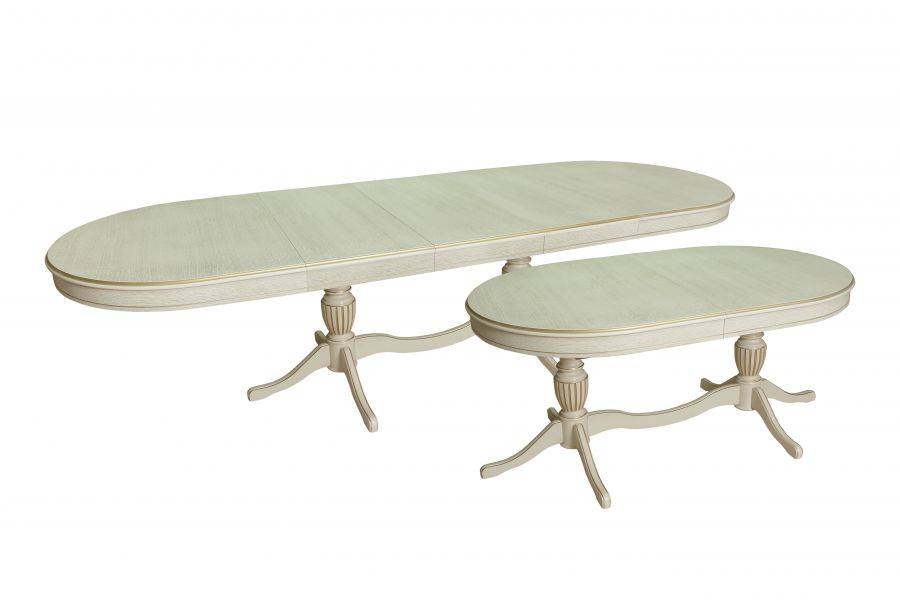 стол обеденный из бука нарцисс б, ножка люкс в Нижневартовске