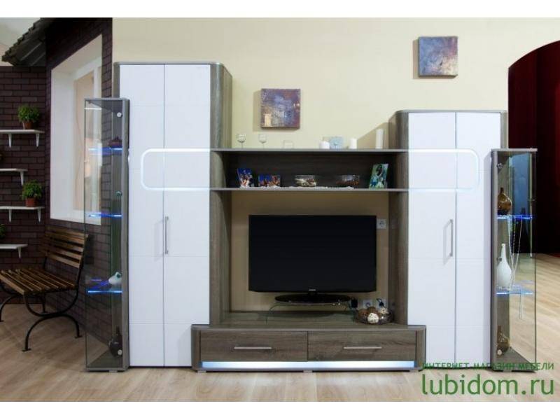 гостиная стенка стелла (комплектация 2) в Нижневартовске