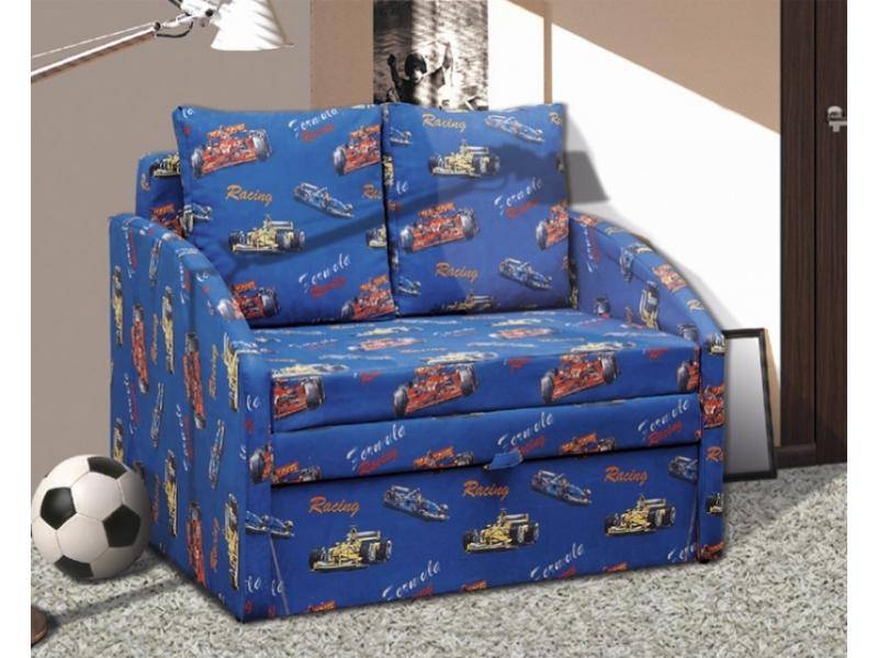 диван прямой ферари синий в Нижневартовске