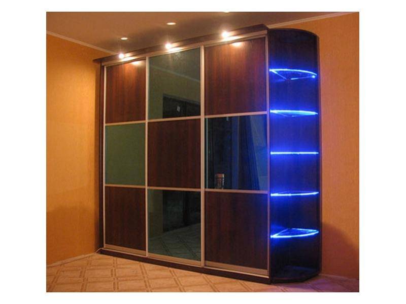 шкаф-купе с подсветкой шк-8 в Нижневартовске