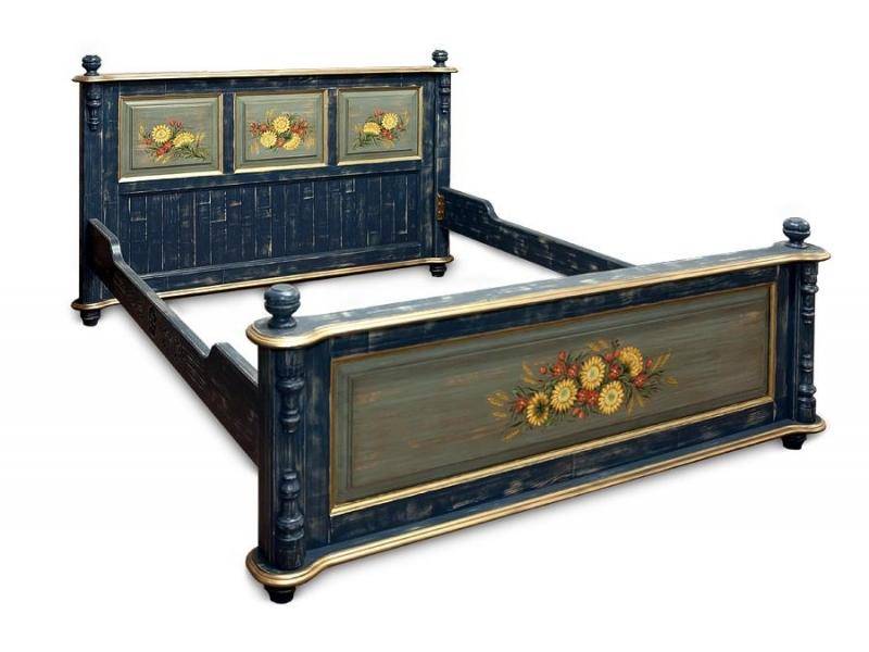 кровать из массива сосны из коллекции русский прованс в Нижневартовске