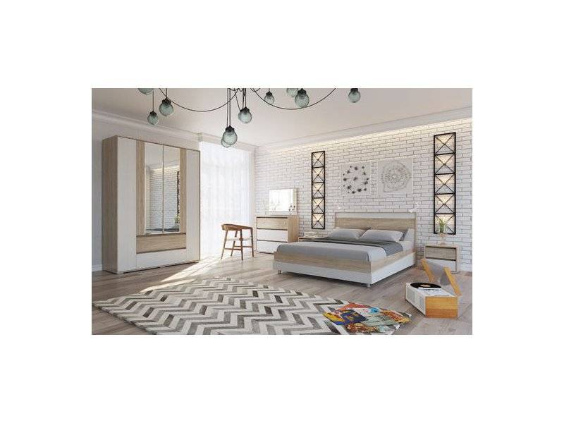 комплект мебели в спальню мальта в Нижневартовске