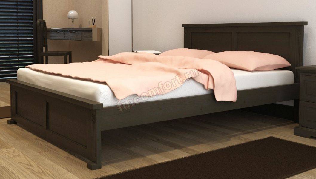 кровать из дерева идиллия 010 в Нижневартовске