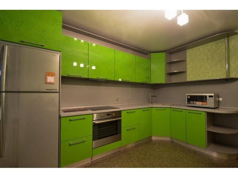 кухня пластик лайм в Нижневартовске
